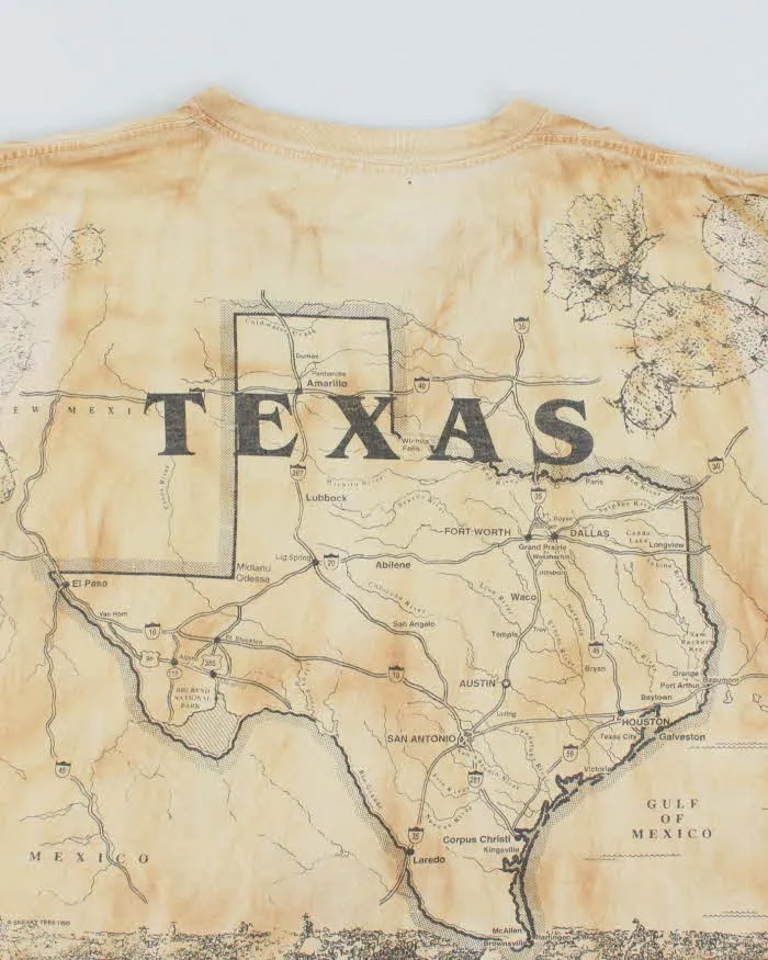 Vintage Texas All Over Print T-shirt - XL sold by Rokit product image thumbnail 4