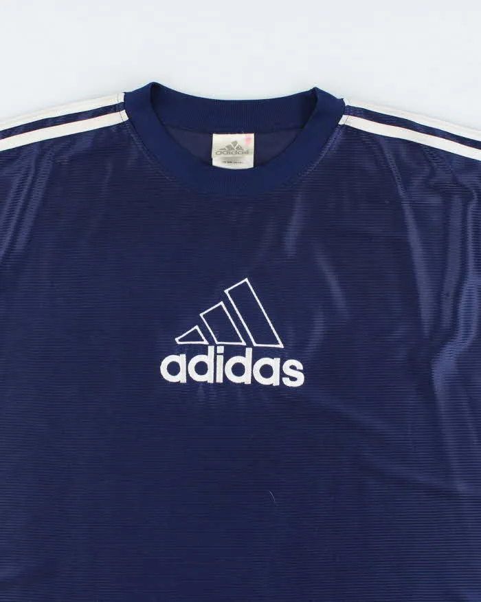 Vintage Y2K Adidas Embroidered Logo Training Shirt - XL sold by Rokit product image thumbnail 3
