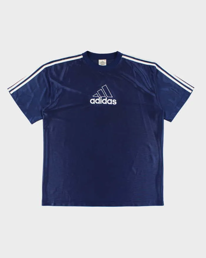 Vintage Y2K Adidas Embroidered Logo Training Shirt - XL sold by Rokit