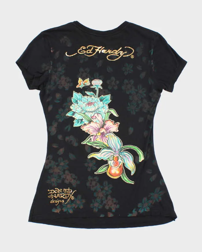 Vintage Y2k 00s Ed Hardy Rhinestone T-shirt - M sold by Rokit product image thumbnail 2