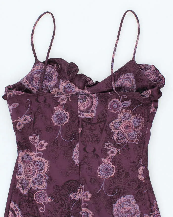 Vintage 90s La Belle Floral Paisley Pattern Dress - M sold by Rokit product image thumbnail 4