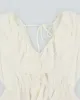 Vintage Y2k 00s Guess Mesh Ruffle Top - S sold by Rokit