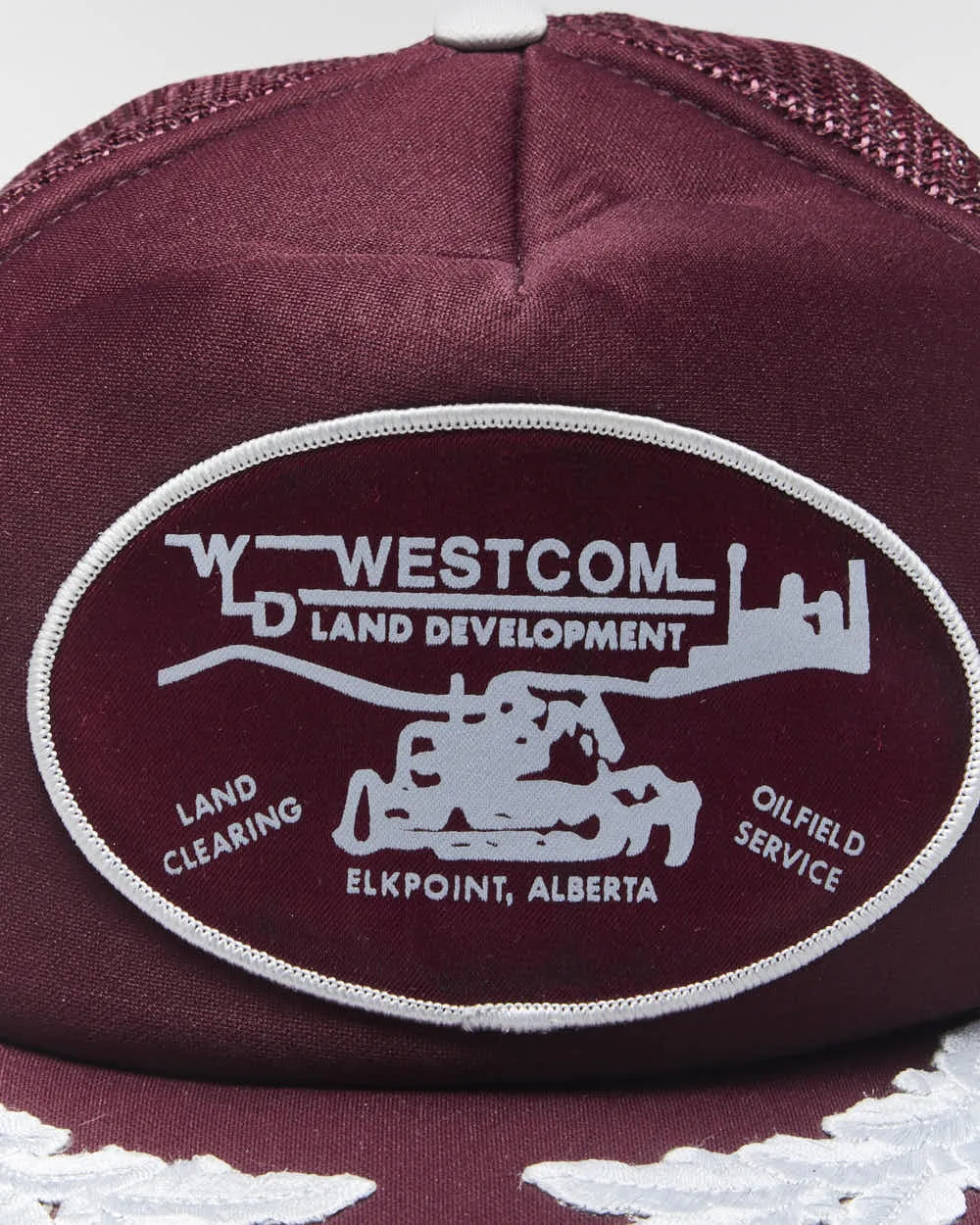 Vintage 90's Embroidered Westcom Development Trucker Cap - OS sold by Rokit product image thumbnail 3