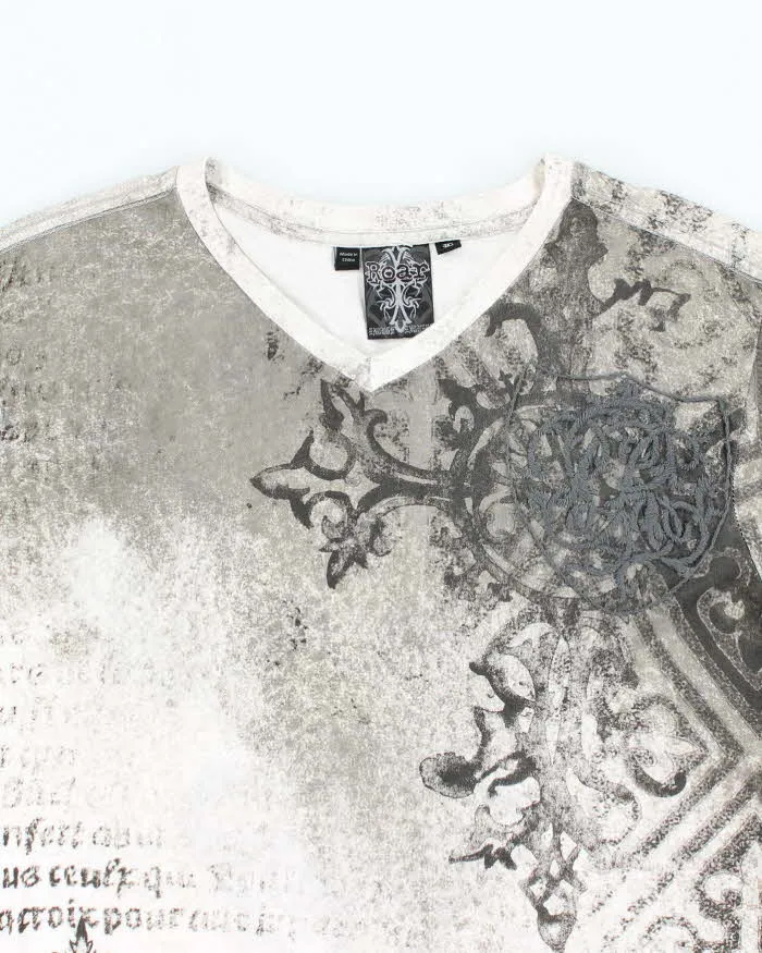 Vintage Y2k 00s Roar All Over Print T-shirt - L sold by Rokit product image thumbnail 3