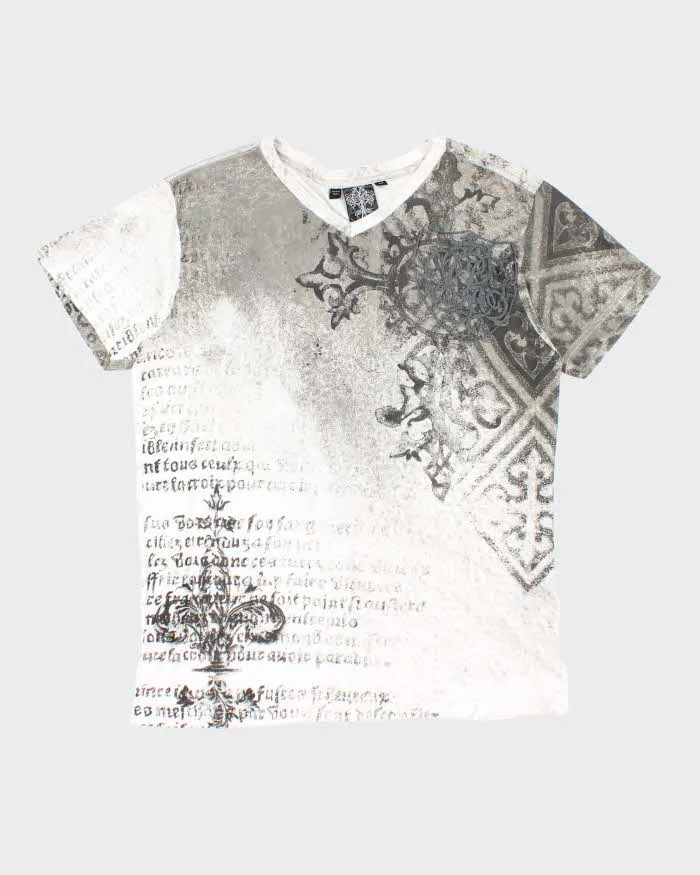 Vintage Y2k 00s Roar All Over Print T-shirt - L sold by Rokit