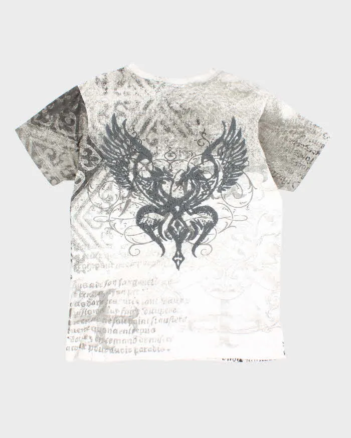 Vintage Y2k 00s Roar All Over Print T-shirt - L sold by Rokit product image thumbnail 2