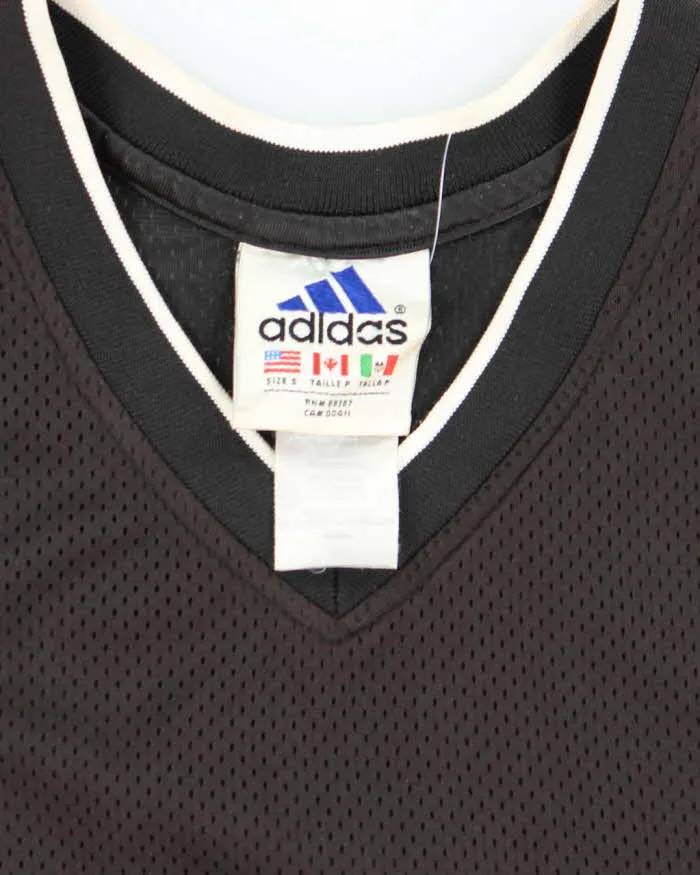 Vintage Y2K Adidas Three Striped Basketball Jersey - S sold by Rokit product image thumbnail 5