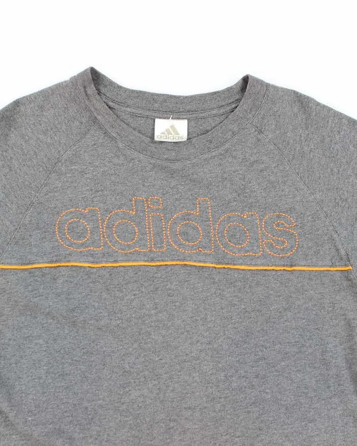 Vintage 00s Adidas Long Sleeve T-shirt - M sold by Rokit product image thumbnail 3