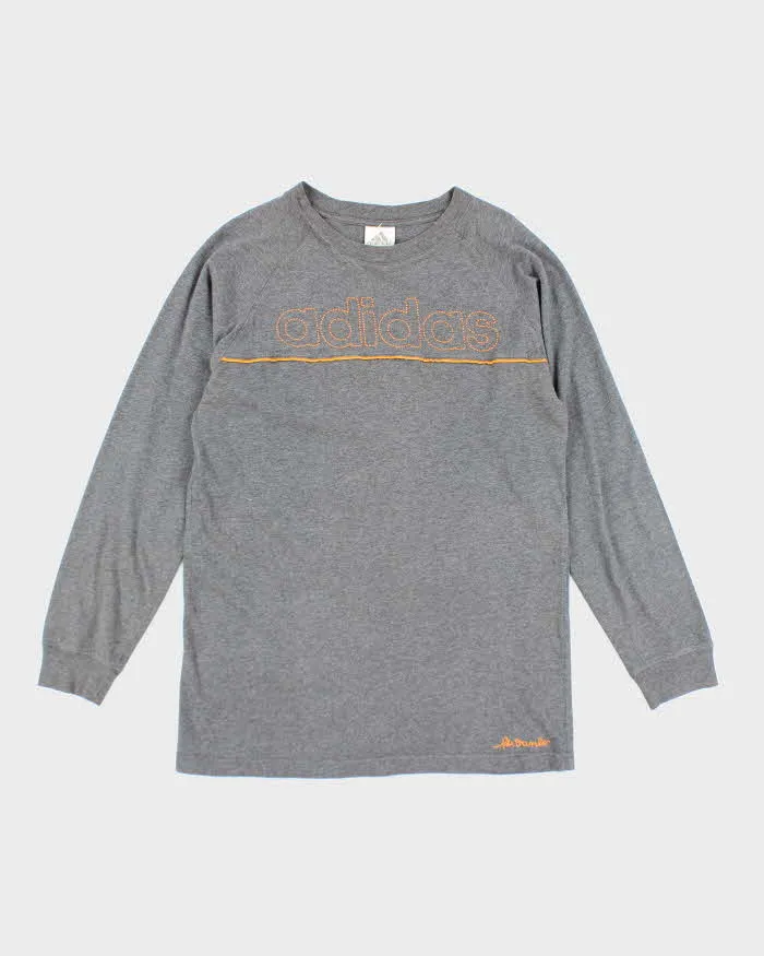 Vintage 00s Adidas Long Sleeve T-shirt - M sold by Rokit