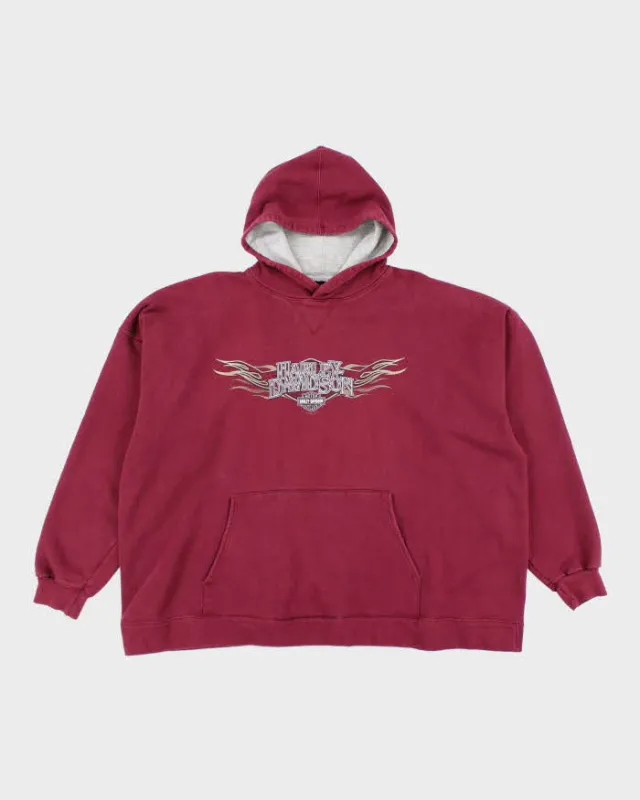 Vintage 00s Harley Davidson Oversized Hoodie - XL sold by Rokit