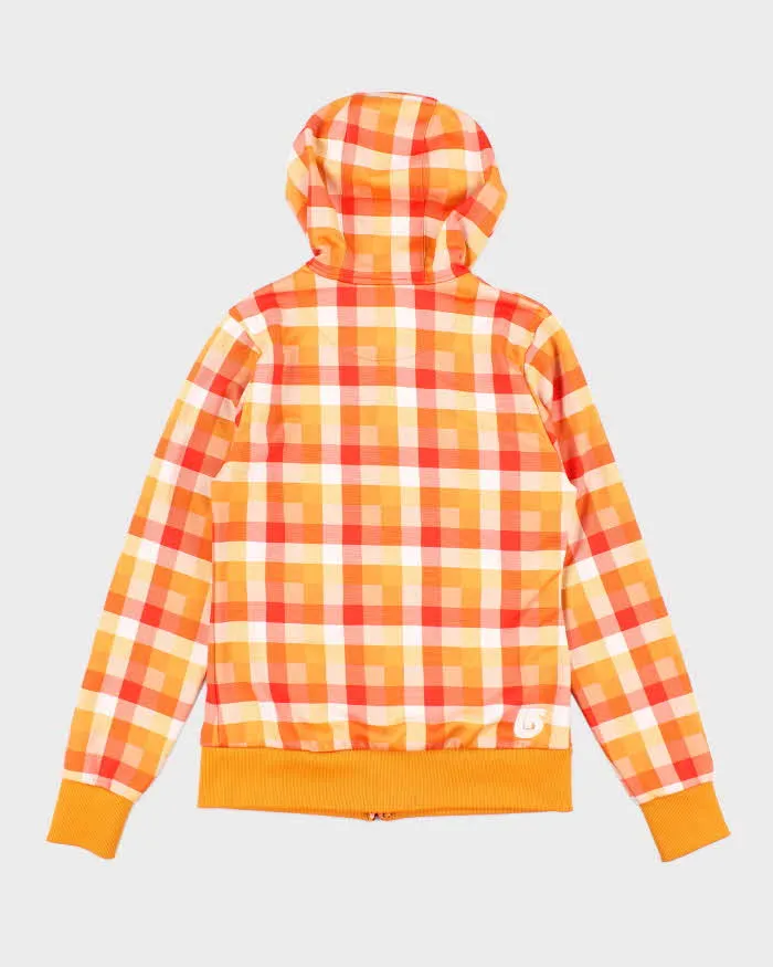 Vintage Y2k 00s Burton Checked Zip-Up Hoodie - M sold by Rokit product image thumbnail 2