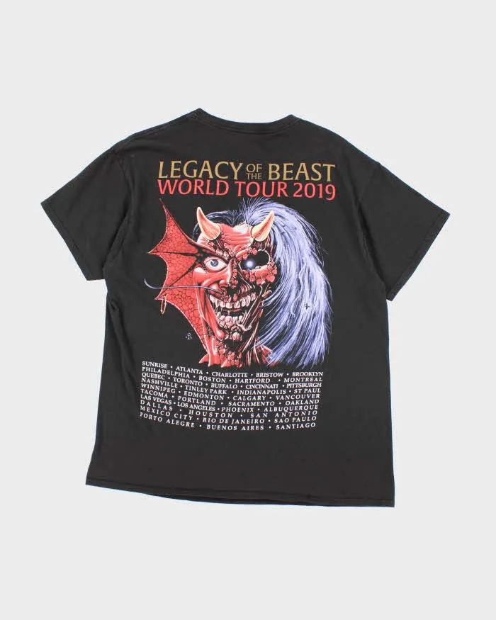 Vintage Iron Maiden Legacy Of The Beast Tour T-shirt - L sold by Rokit product image thumbnail 2