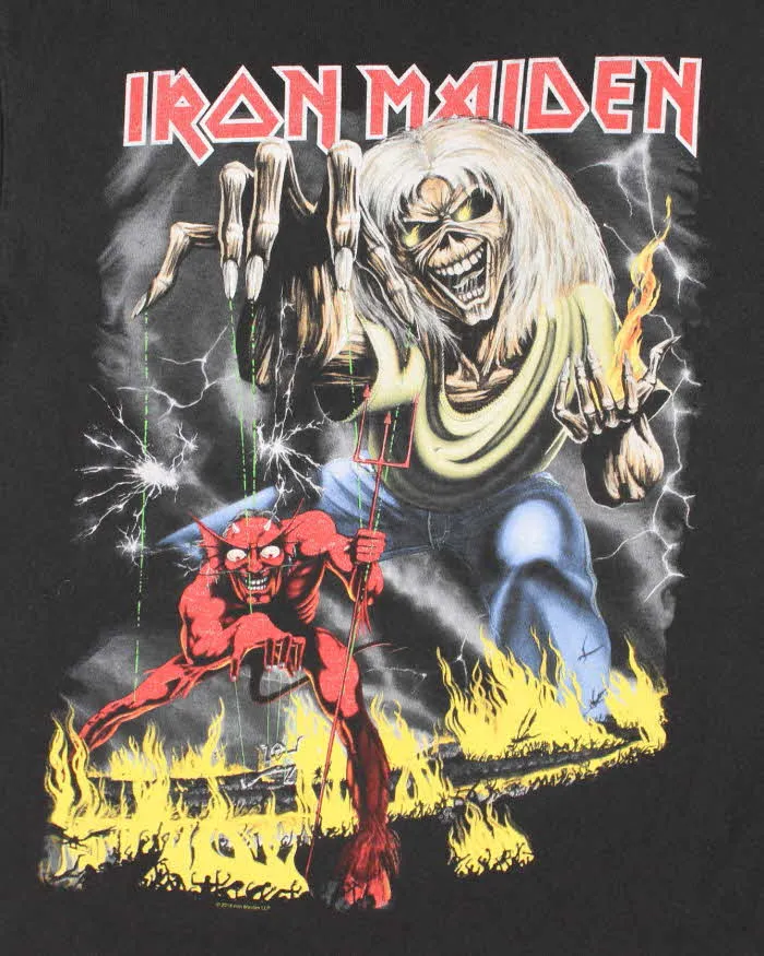 Vintage Iron Maiden Legacy Of The Beast Tour T-shirt - L sold by Rokit product image thumbnail 3