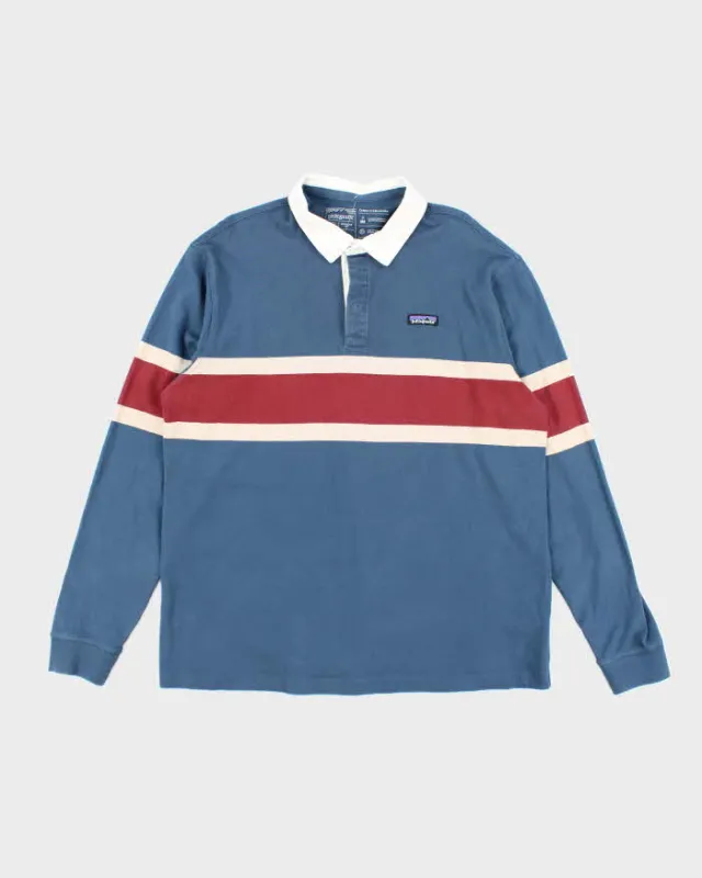 Vintage 00s Patagonia Long Sleeve Polo Shirt - XL sold by Rokit