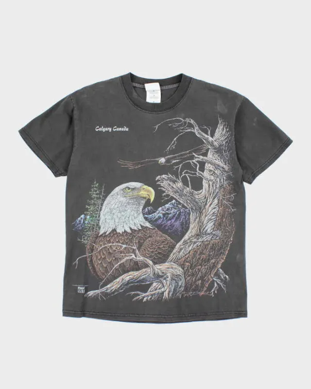 Vintage Eagle Calgary Canada T-shirt - M sold by Rokit
