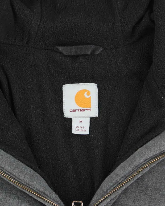 Vintage 00s Carhartt Fleece Lined Zip-Up Hoodie - M sold by Rokit product image thumbnail 5