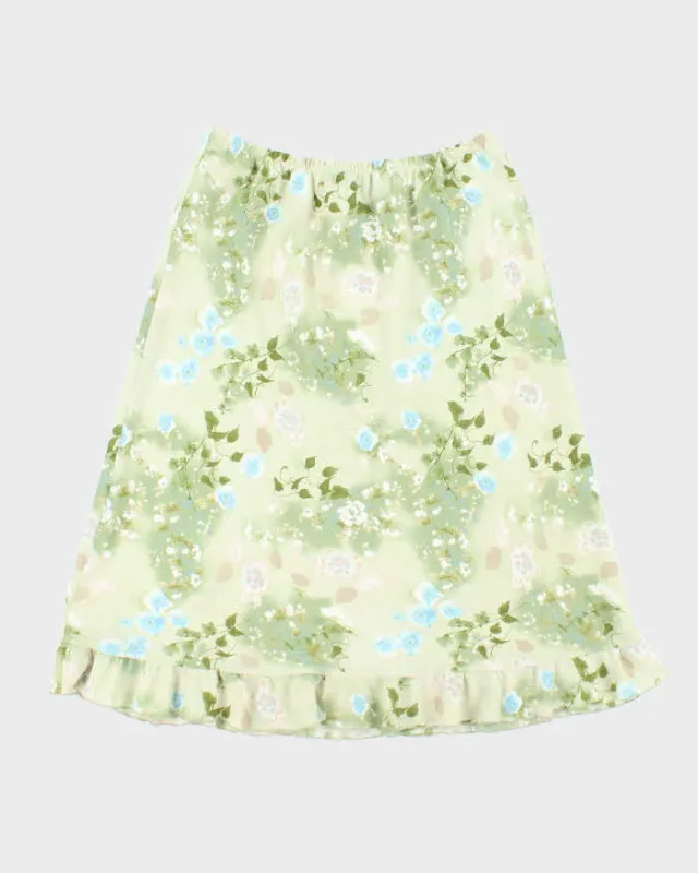 Vintage 90s Jolibel Floral Skirt - M sold by Rokit