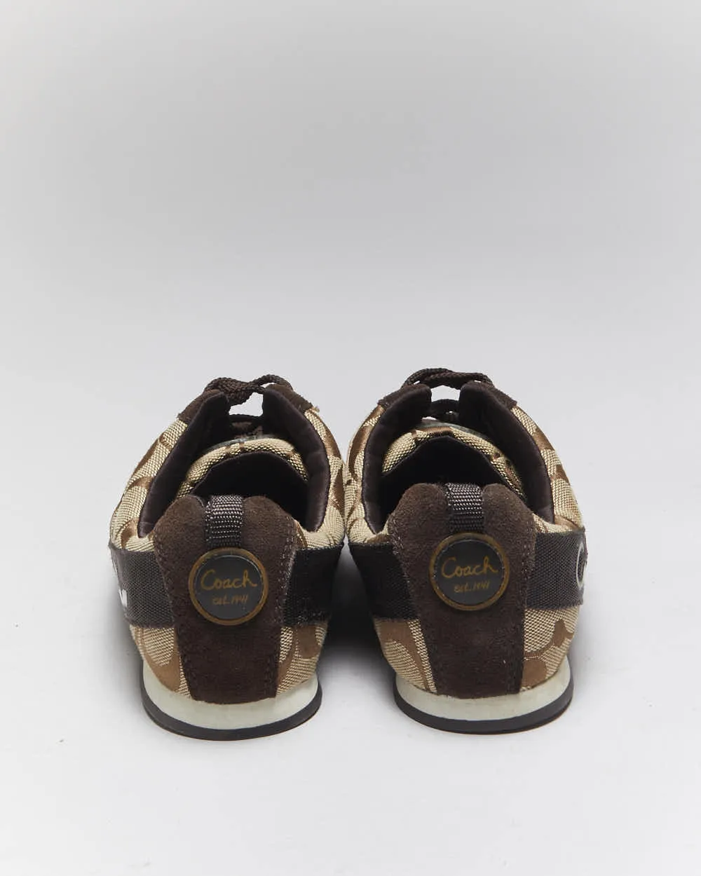 Vintage Y2k 00s Coach Monogram Trainers - UK4 sold by Rokit product image thumbnail 4