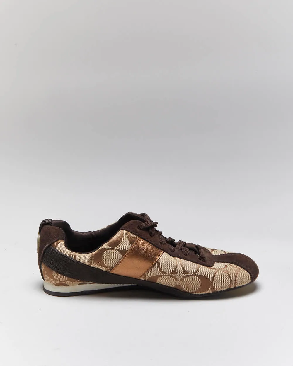 Vintage Y2k 00s Coach Monogram Trainers - UK4 sold by Rokit product image thumbnail 2