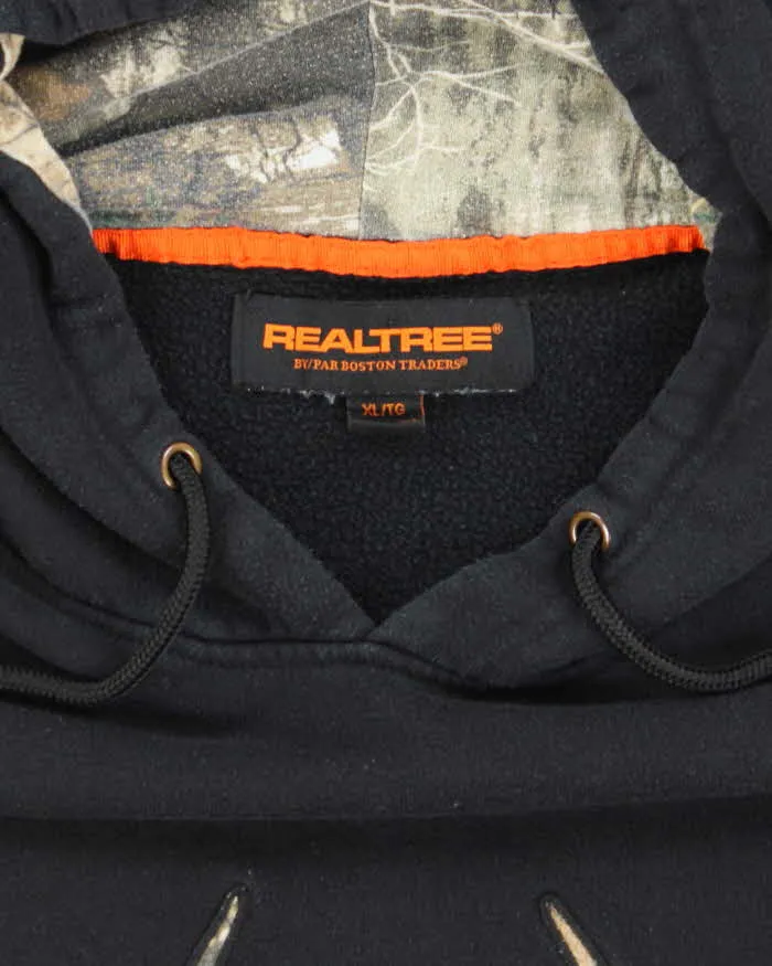 Vintage Realtree Black Hoodie - XL sold by Rokit product image thumbnail 5