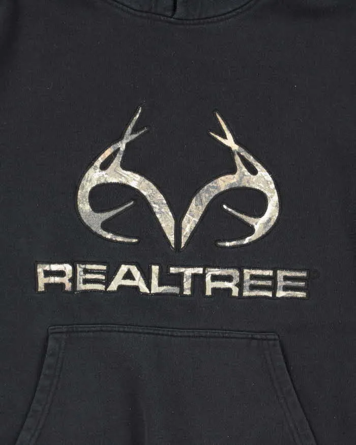 Vintage Realtree Black Hoodie - XL sold by Rokit product image thumbnail 3