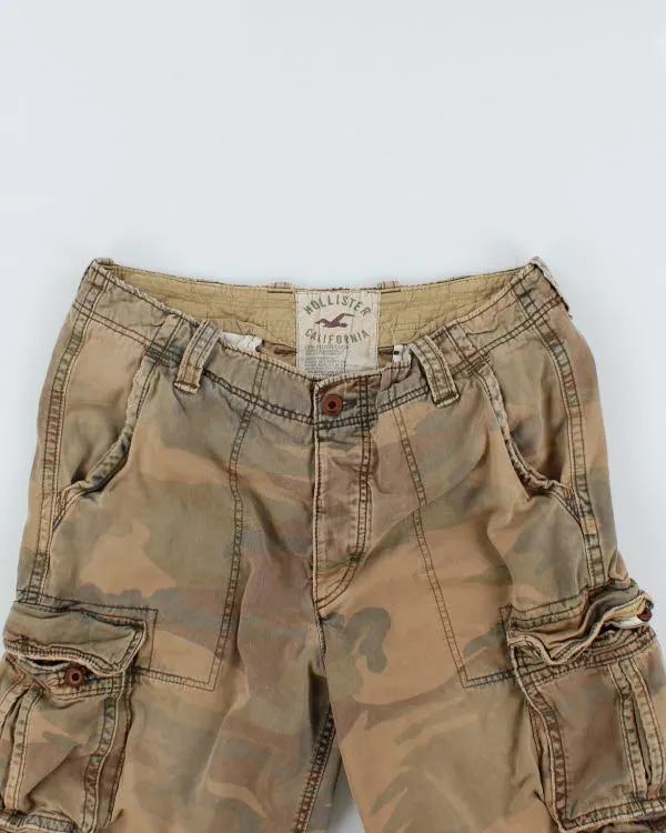 Y2K 00s Hollister Distressed Camouflage Cargo Shorts - W38 sold by Rokit product image thumbnail 3