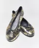 Vintage Chanel Gold & Black Leather - UK5 sold by Rokit