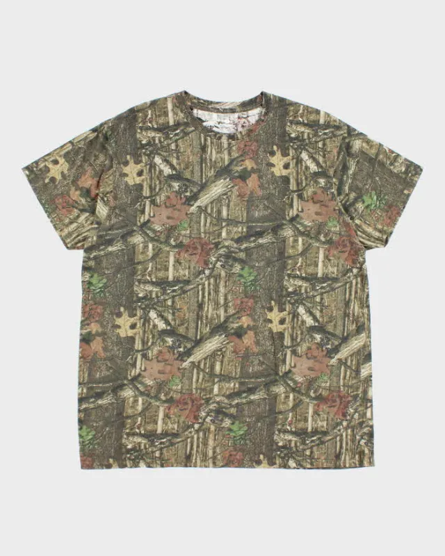 Vintage Mossy Oak Camouflage T-shirt - XL sold by Rokit