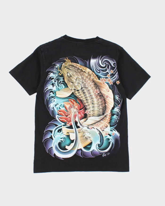 Vintage Y2k 00s Cabello Koi Fish T-shirt - S sold by Rokit product image thumbnail 2