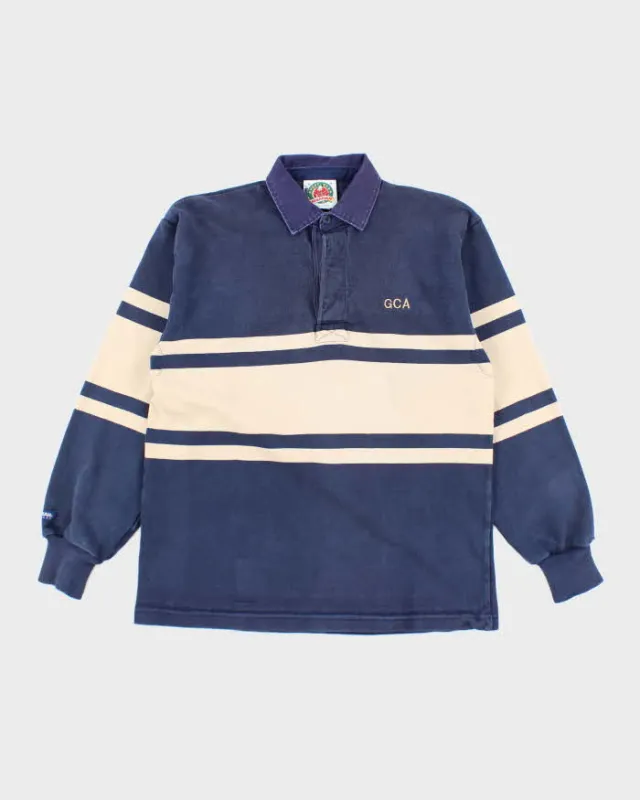 Vintage Rugby Wear Long Sleeve Polo Shirt - M sold by Rokit