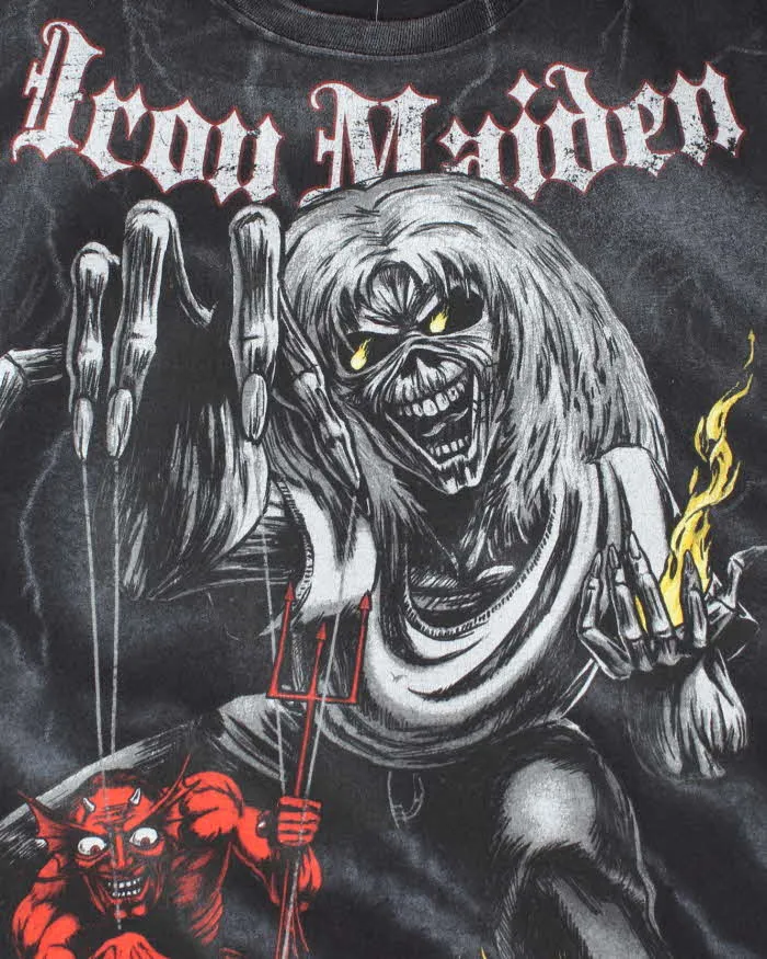 Vintage Iron Maiden All Over Print T-shirt - XL sold by Rokit product image thumbnail 3