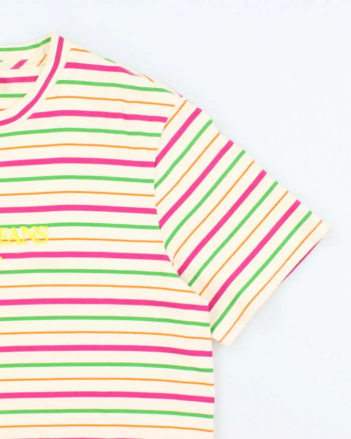 Vintage Guess Originals Stripe T-shirt - XL sold by Rokit product image thumbnail 4