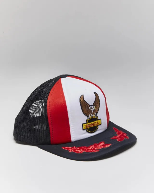 Vintage 90's Honda Embroidered Trucker Cap - OS sold by Rokit