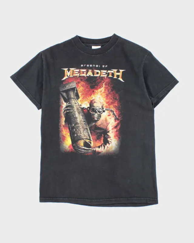 Vintage 2000's Megadeth Graphic T-Shirt - S sold by Rokit