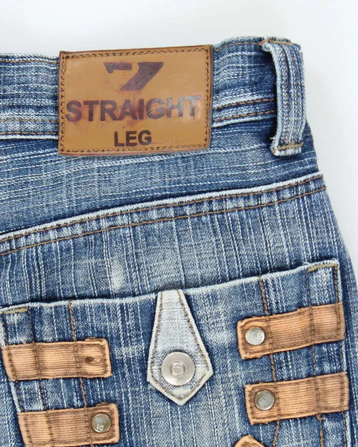 Vintage 90s Seven Straight Leg Jeans - W29 L30 sold by Rokit product image thumbnail 5