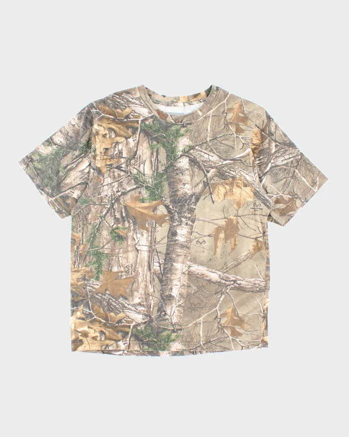Vintage 00s Realtree Camouflage T-shirt - L sold by Rokit