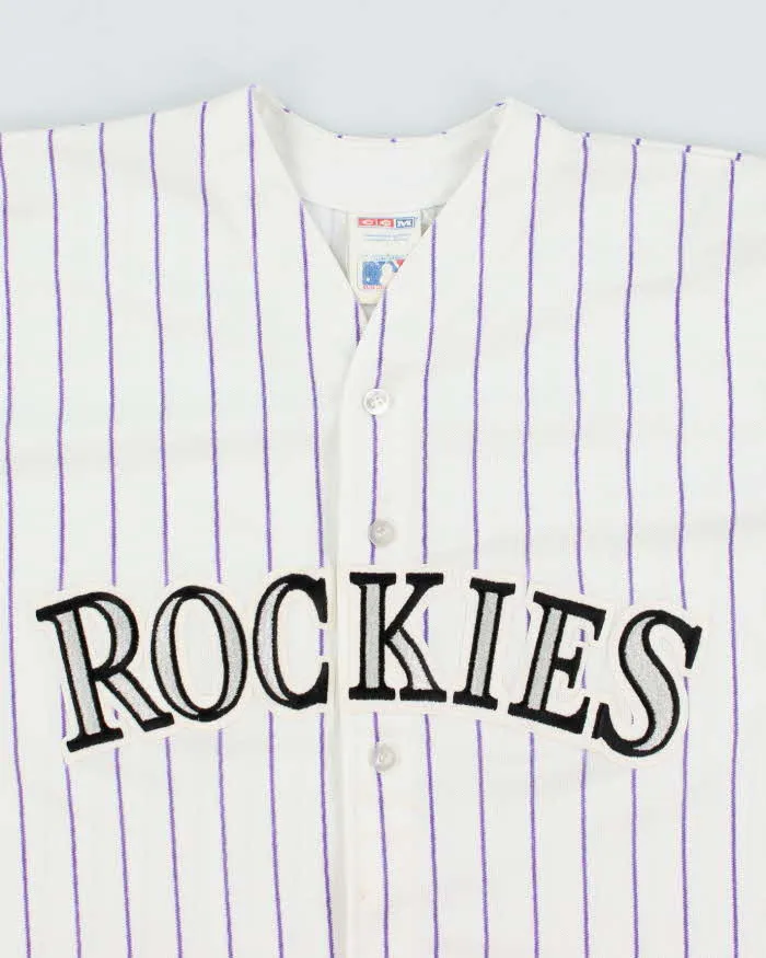 Vintage 90's CCM Colorado Rockies MLB Baseball Jersey - L sold by Rokit product image thumbnail 3