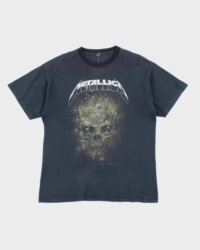 Vintage Metallica Distressed T-shirt - M sold by Rokit
