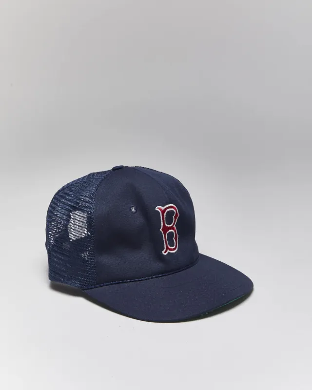 Vintage 90's Boston Red Sox MLB Trucker Cap - OS sold by Rokit