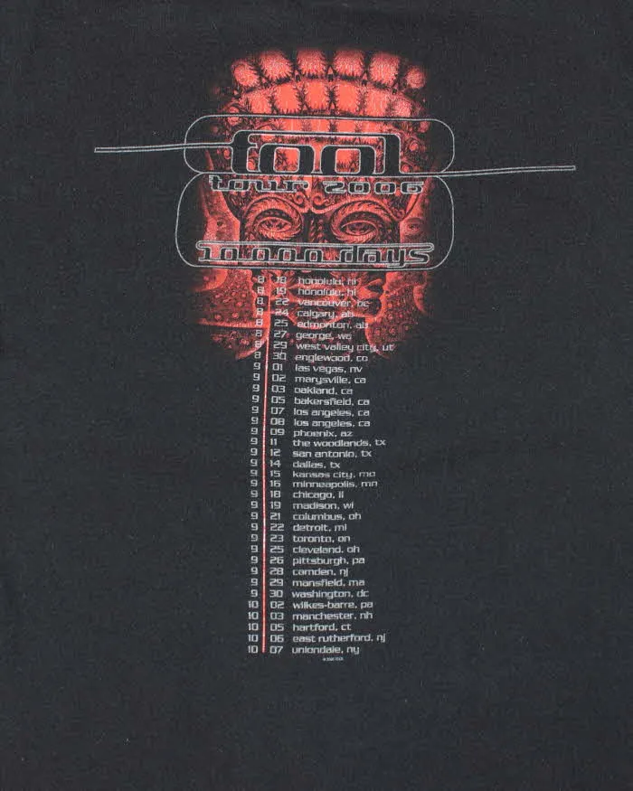 Vintage Tool 2006 Tour T-shirt - M sold by Rokit product image thumbnail 4
