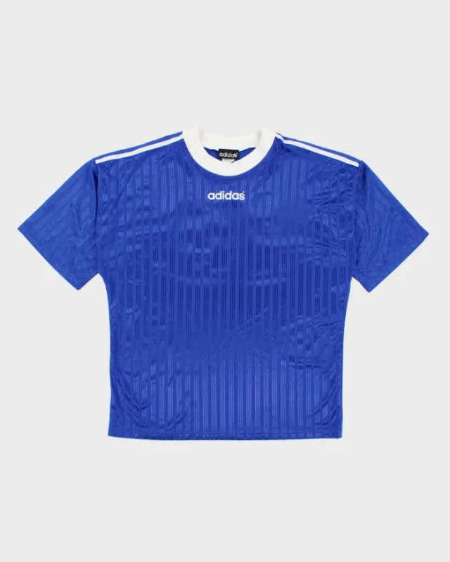 Vintage Y2K Adidas Embroidered Swoosh Training Shirt - XL sold by Rokit