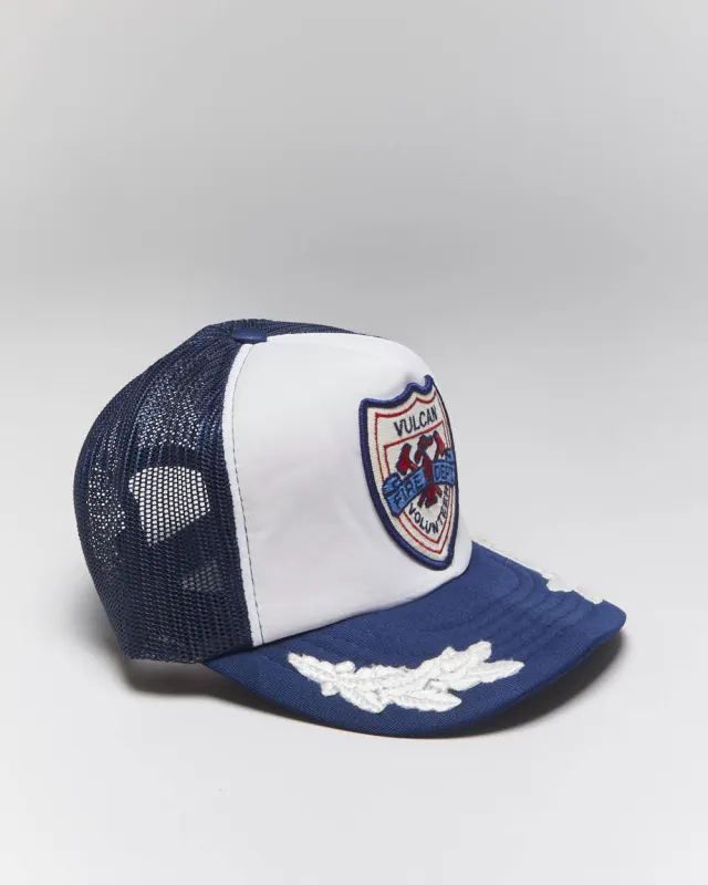Vintage 90's Vulcan Fire Department Trucker Cap - OS sold by Rokit