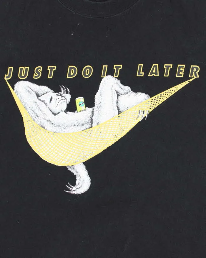 Vintage Just Do It Later T-shirt - XL sold by Rokit product image thumbnail 3