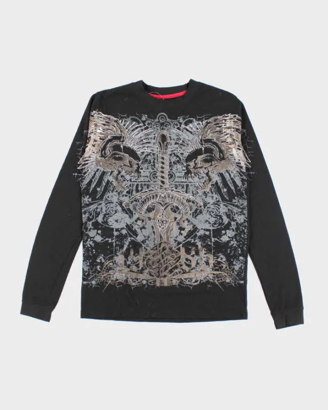 Vintage Y2k 00s Mecca Co Long Sleeve T-shirt - S sold by Rokit