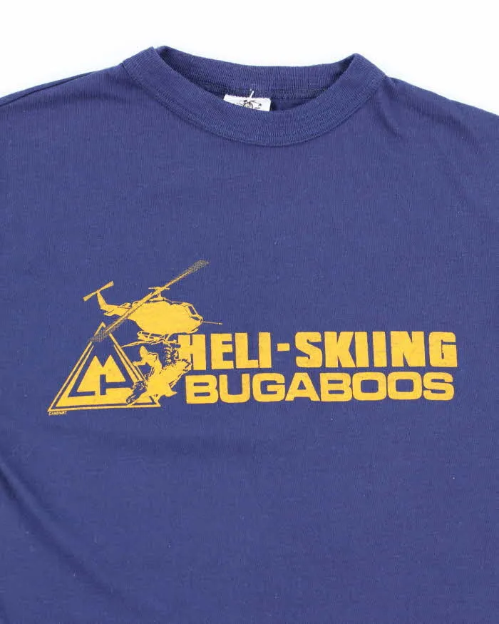 Vintage 90s Heli-Skiing Bugaboos T-shirt - M sold by Rokit product image thumbnail 3