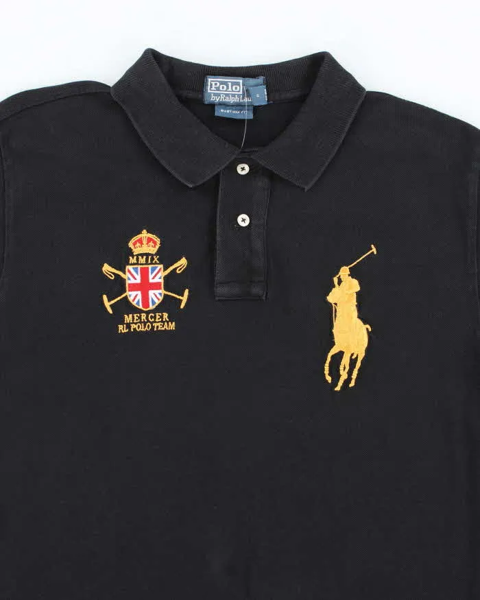 Vintage Polo By Ralph Lauren Long Sleeve Polo Shirt - M sold by Rokit product image thumbnail 3