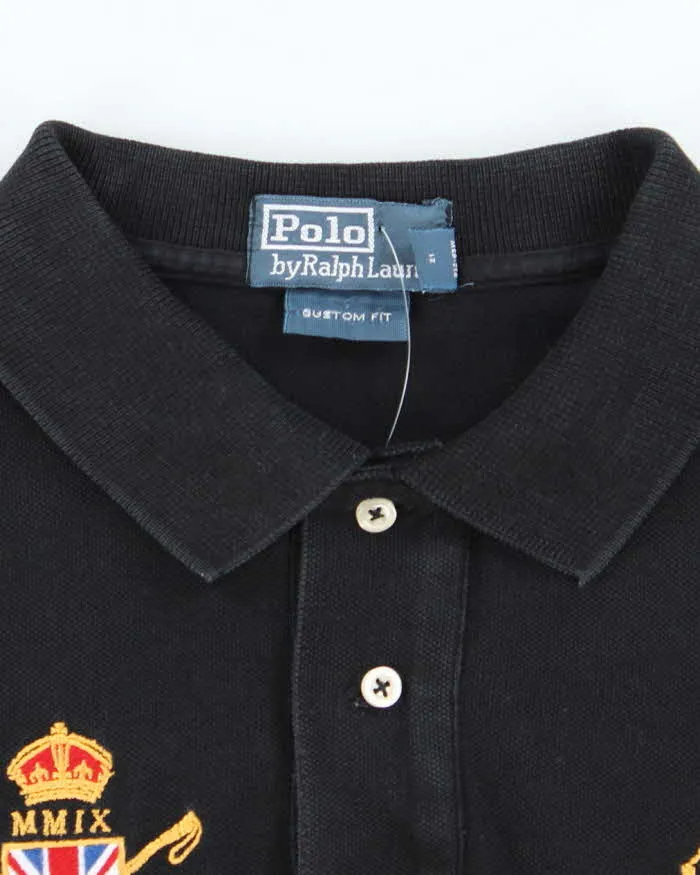 Vintage Polo By Ralph Lauren Long Sleeve Polo Shirt - M sold by Rokit product image thumbnail 5
