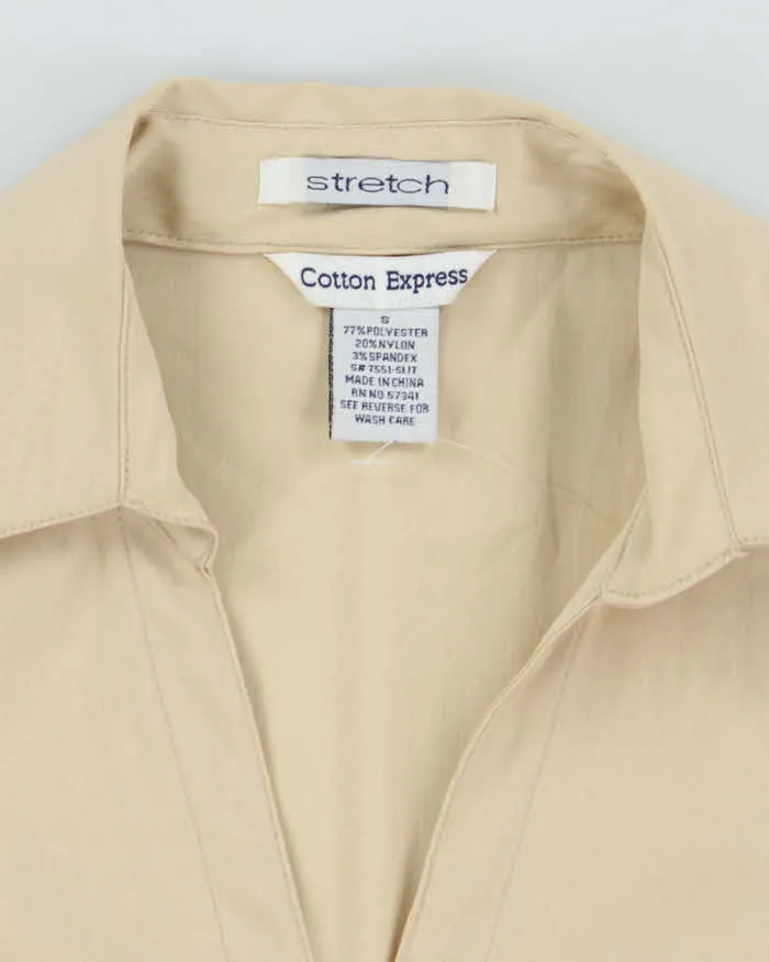 Vintage Y2k 00s Cotton Express Buckle Detail Blouse - S sold by Rokit product image thumbnail 5