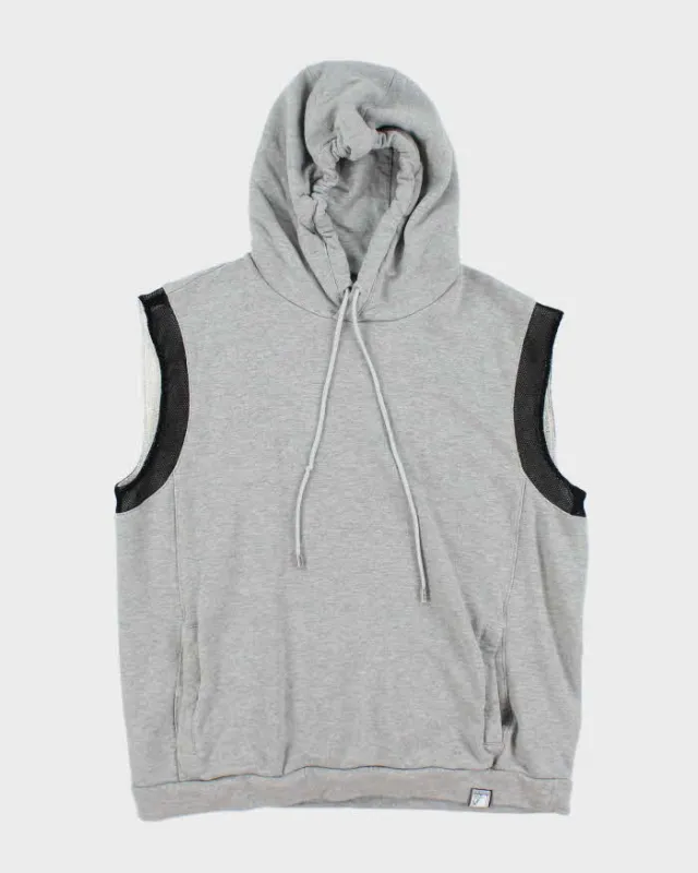 Vintage Y2k 00s Versace Sleeveless Hoodie - L sold by Rokit