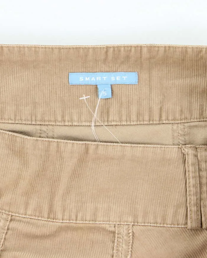 Vintage Y2k 00s Smartset Lightweight Corduroy Skirt - S sold by Rokit product image thumbnail 4